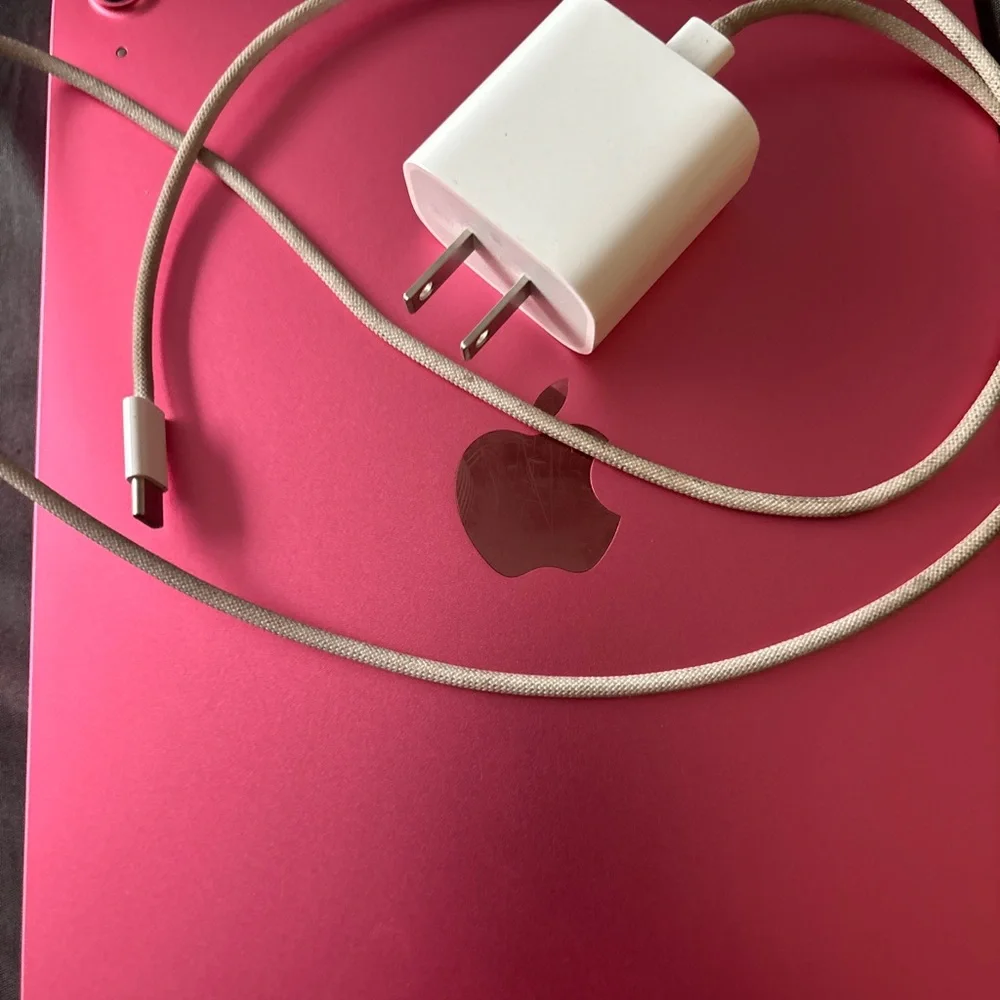 Pink Tablet with Display